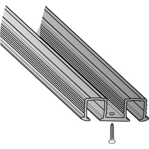 Rail de roulement SysLine encastrable double - HETTICH