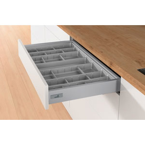 Range-couverts OrgaTray 590 Gris - HETTICH