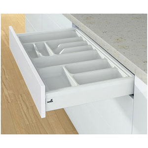 Ramasse couverts OrgaTray 420 Blanc - HETTICH