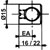 Ecrou cylindrique Ø15 - ITAR