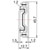 Coulisse de tiroir à billes - 45 kg - Sortie totale - TCASYSTEM