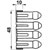 Clips pour plinthes Ht 48 - OPES